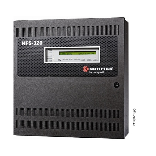 [NT-NFS-320] PANEL DE ALARMA DE INCENDIO NOTIFIER CON LAZO 318 - 120VAC INCLUYE GABINETE - INGLES