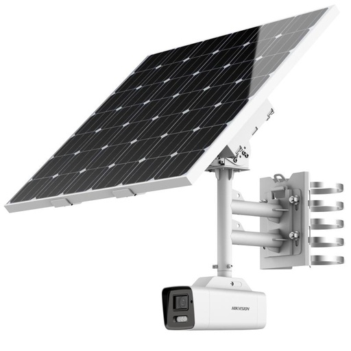 [HK-DS-2XS6A46G1-IZS/C36S8] CAMARA BALA VARIFOCAL 4MP | LENTE 2.8-12 MM | CON PANEL SOLAR 4G | C36S80