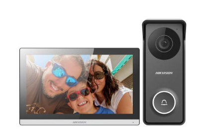 [HK-DS-KIS313-P] KIT VIDEOPORTERO HIBRIDO:  1 FRENTE DE CALLE ANALOGO + 1 PANTALLA IP