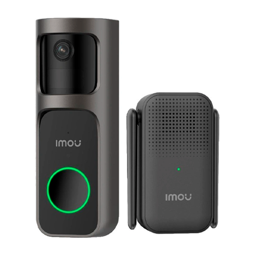[IM-DB-2SN-3T0W/DS2S] CAMARA DOORBELL 2S KIT 3MP | LENTE 2.3 MM |  IR 5M | AUDIO BIDIRECCIONAL | WIFI