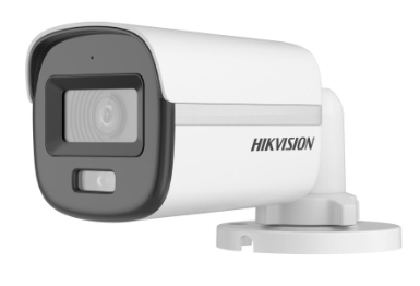 [HK-DS-2CE10KF0T-LFS] CAMARA MINI BALA 3K | LENTE 2.8MM | COLORVU | IR 20M | LUZ HIBRIDA SMART | IP67 | METALICA