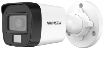 [HK-DS-2CE16K0T-LPFS] CAMARA BALA 3K | HIBRIDA | LENTE 2.8mm 30m IR | IP67 EXTERIOR | AUDIO | PLASTICA