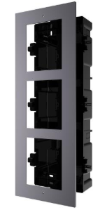 [HK-DS-KD-ACF3/Plastic] BRACKET PARA MONTAJE DE 3 VIDEPORTEROS HIK