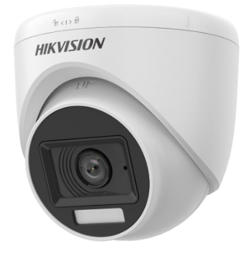 [HK-DS-2CE76K0T-EXLPF] CAMARA TURRET 3K | LENTE 2.8 MM | LUZ HIBRIDA | IR 20M | PLASTICA