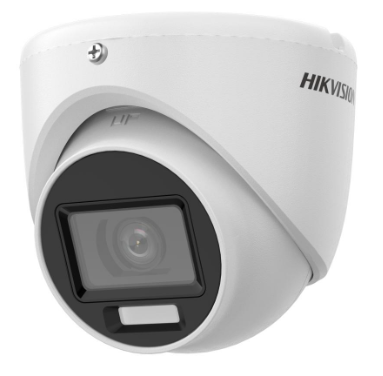[HK-DS-2CE76K0T-EXLMF] CAMARA TURRET 3K | LENTE 2.8 MM | LUZ HIBRIDA | IR 20M | IP67 | METALICA