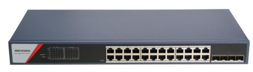 [HK-DS-3E1528P-SI-24P4F] SWITCH 24 PUERTOS GIGABIT SMART POE 370W
