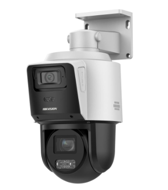 [HK-DS-2SE3C404MWG-E/14] MINI TANDEMVU PTZ 4MP + 4MP 4X(16X digital) | POE | IR 40M