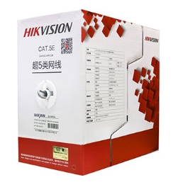 [HK-DS-1LN5EUEC0] ROLLO DE CABLE UTP CAT5E 305 MTS HIKVISION COLOR GRIS | INTERIOR