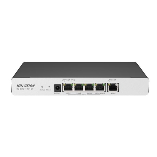[HK-DS-3WG1505P-EI] ROUTER GIGABIT DE 5 PUERTOS CON POE