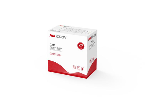 [HK-DS-1LN6-UE-W-PLUG] CABLE UTP CAT6 | 305 METROS | E-PLUG